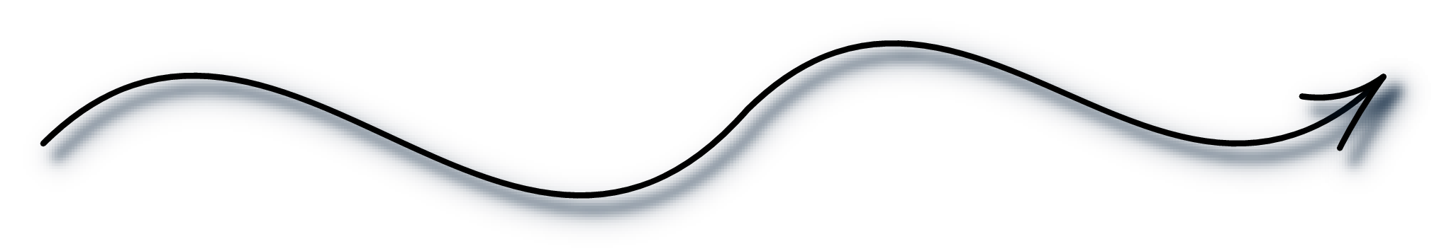 A metapost path with shadow